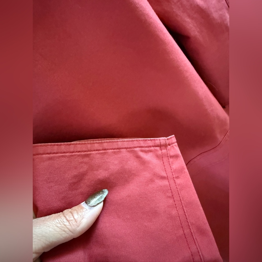 L.L.Bean Red/Brown Corduroy, Sz Large - Vintage Field Barn Jacket, Chore Coat - Picture 8 of 14